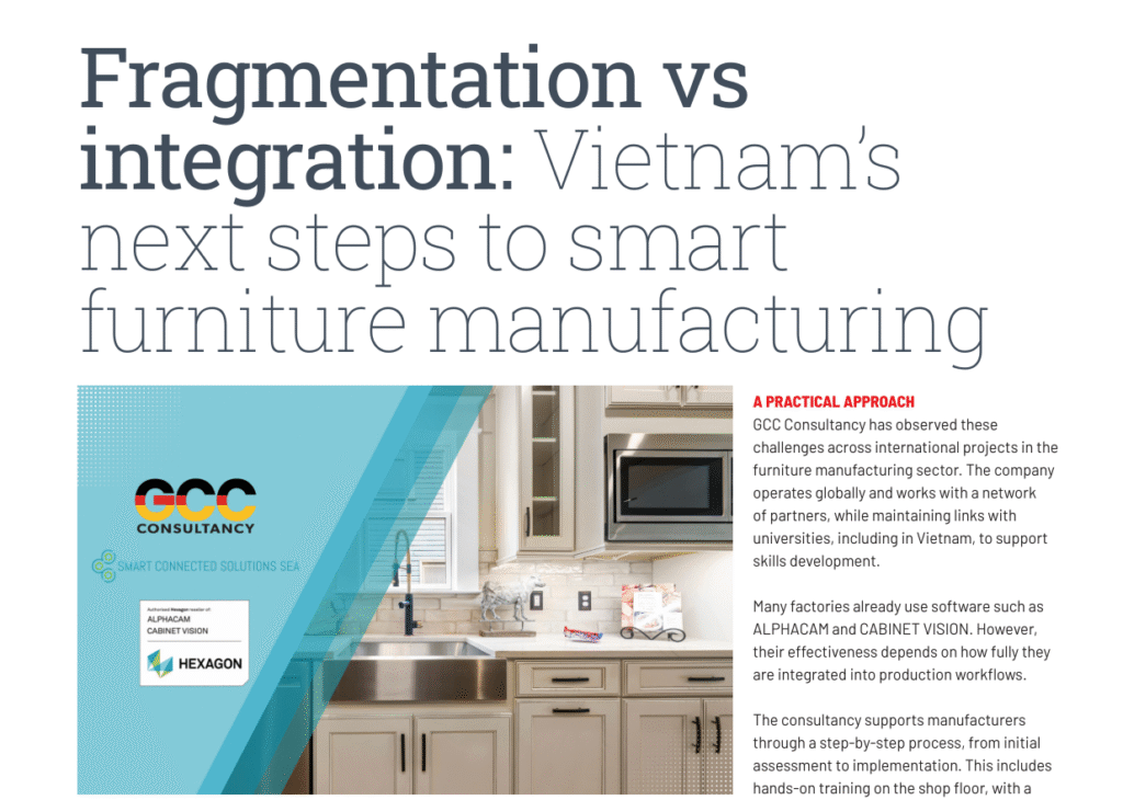 Fragmentation vs Integration: Vietnam’s next steps to smart furniture manufacturing